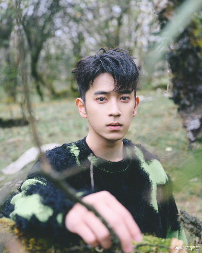 组图:陈若轩山野林间写真大片释出 造型随性干练眼神澄澈_高清图集