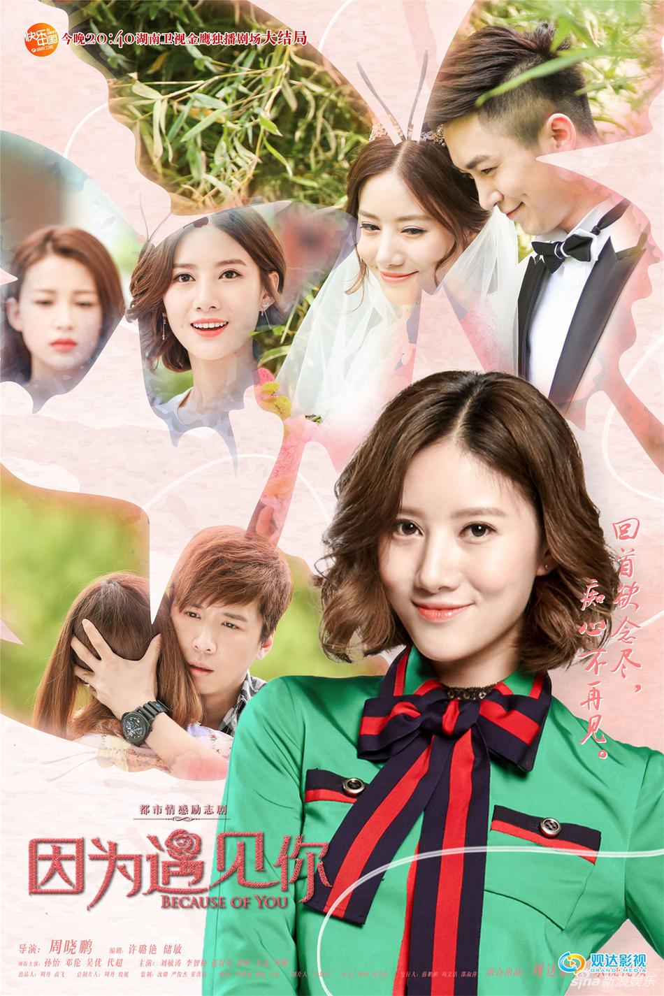 《因为遇见你》曝收官主题海报 唯美氛围引回忆