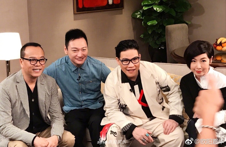 组图:欧阳震华陶大宇等老友重聚《壹号皇庭》20年后再同框