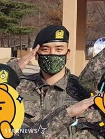 組圖：勝利入伍後近照曝光 雙目有神超適應軍中生活