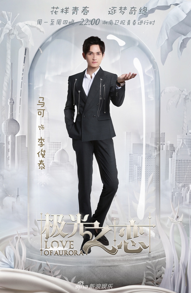 栏目短剧剧本名极光之恋出最新海报