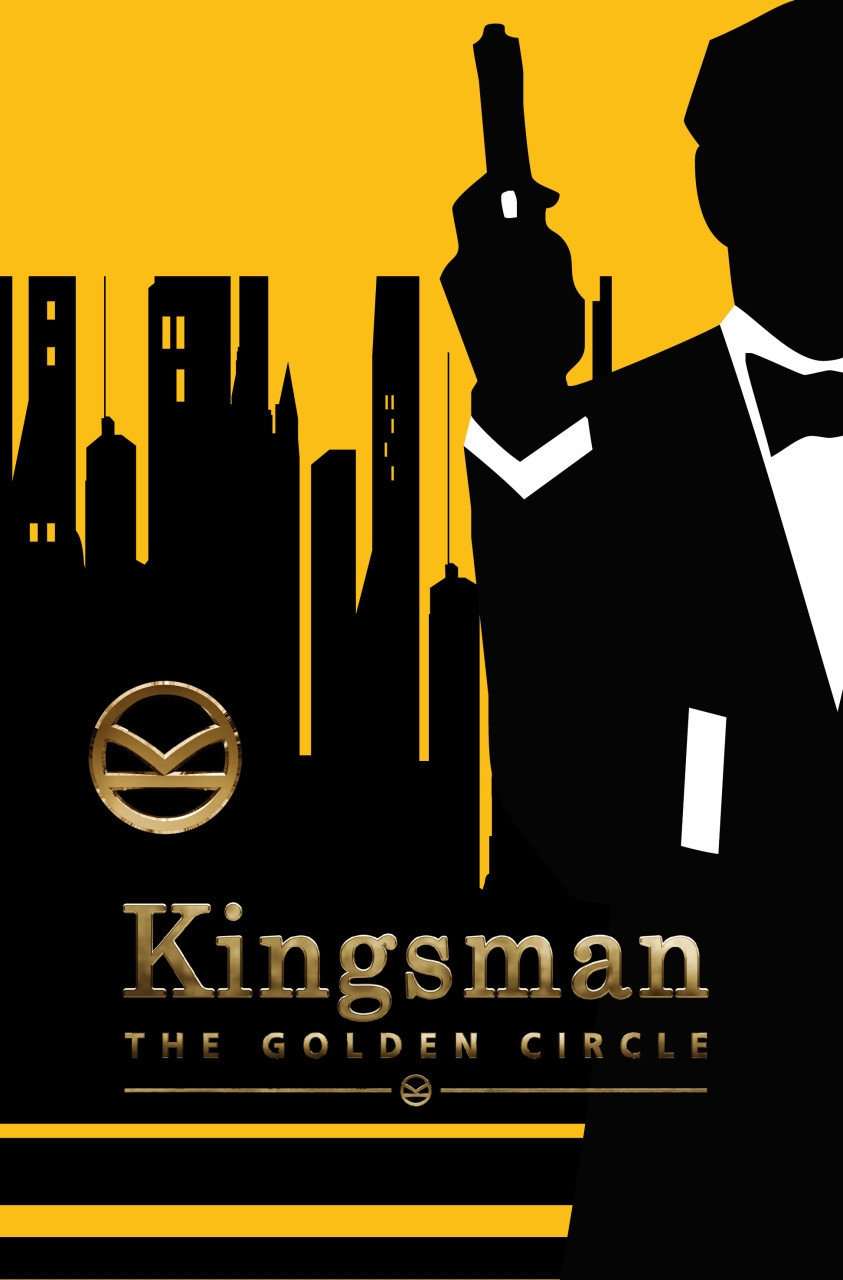 王牌特工2曝特工剪影创意海报粉丝脑洞大开