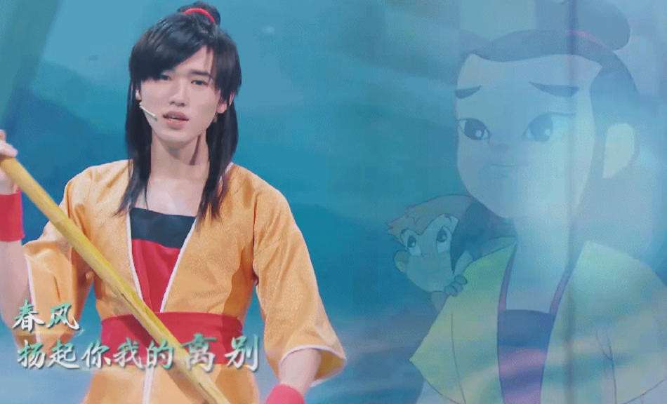 组图：宋亚轩cos《宝莲灯》沉香演唱《想你的365天》代入感强第1张图片