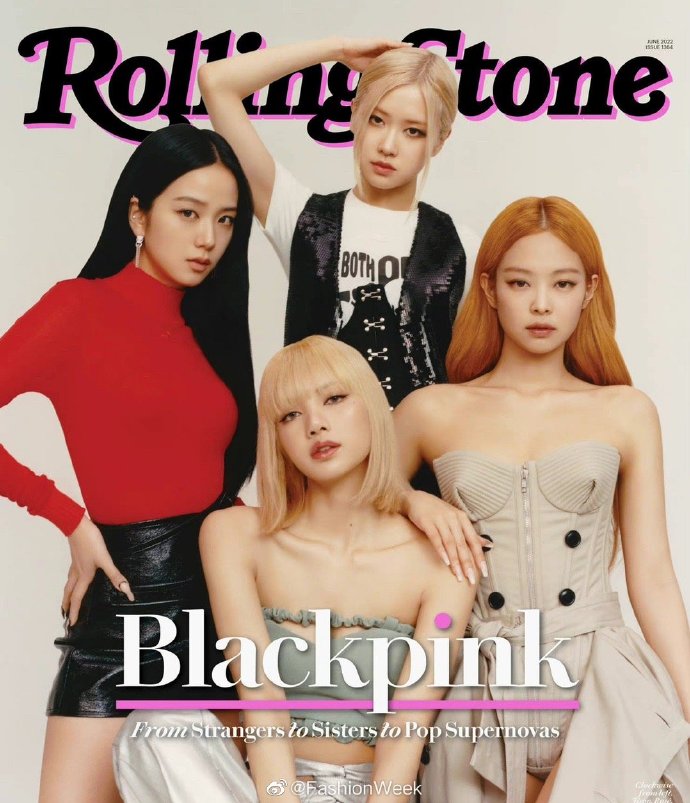 組圖：BLACKPINK全員合體登封面 四人同框時尚表現力強
