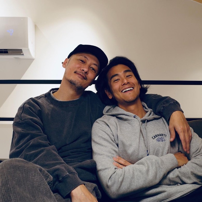 组图余文乐晒合照为好友彭于晏庆生在线喊话祝其早日脱单