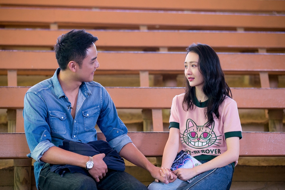 组图:明道王鸥相拥蹦极终身跃下 浪漫一吻节目收官_高清图集_新浪网