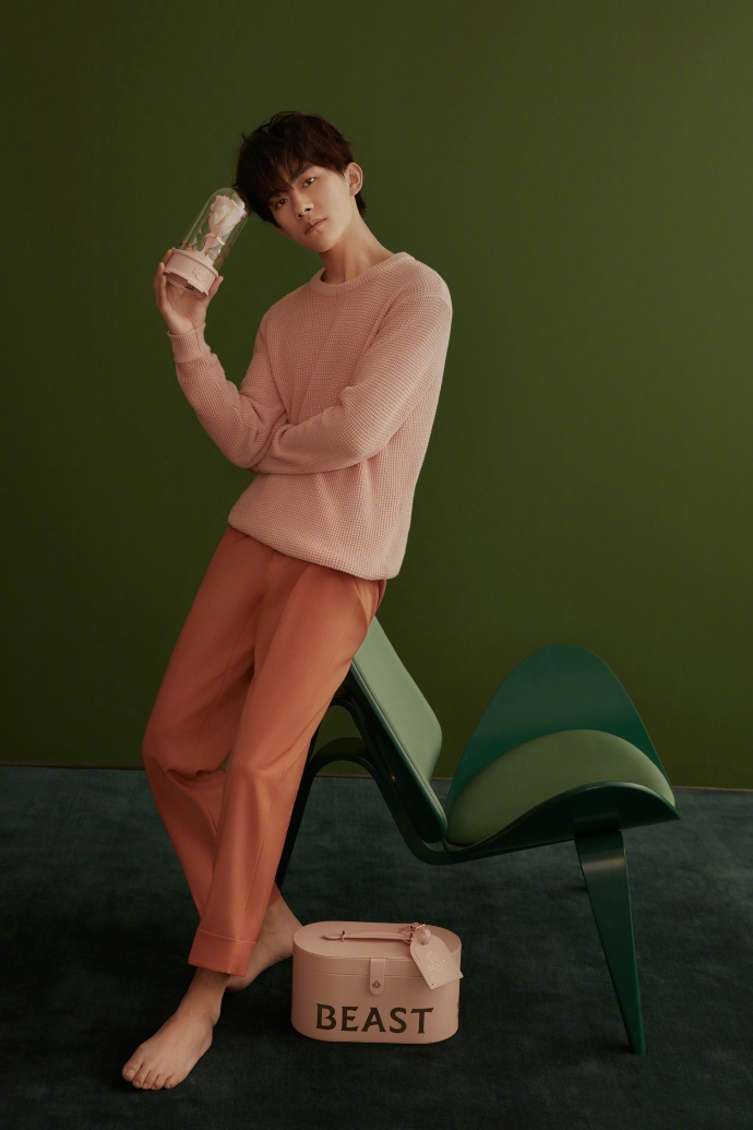 玫瑰少年易烊千玺最新画报出炉