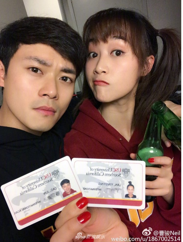蓝盈莹曹骏发热恋三年和平分手