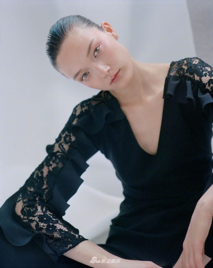 组图混血模特兰波尤美时尚大片高冷表情尽显霸气