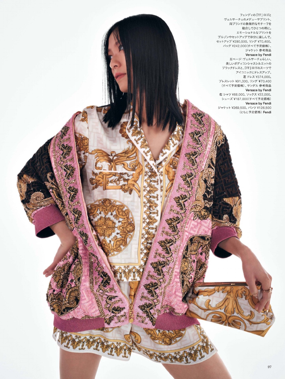 组图：贺来贤人荣仓奈奈登《BAZAAR》时隔8年婚后首次合作