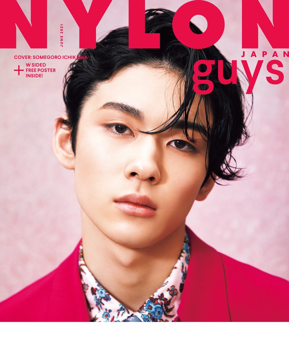 组图:藤间斋《nylon》大片来袭 波普风格服装衬托精致美颜