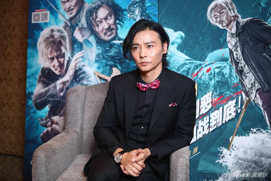 组图:新浪娱乐对话《狂兽》主演张晋