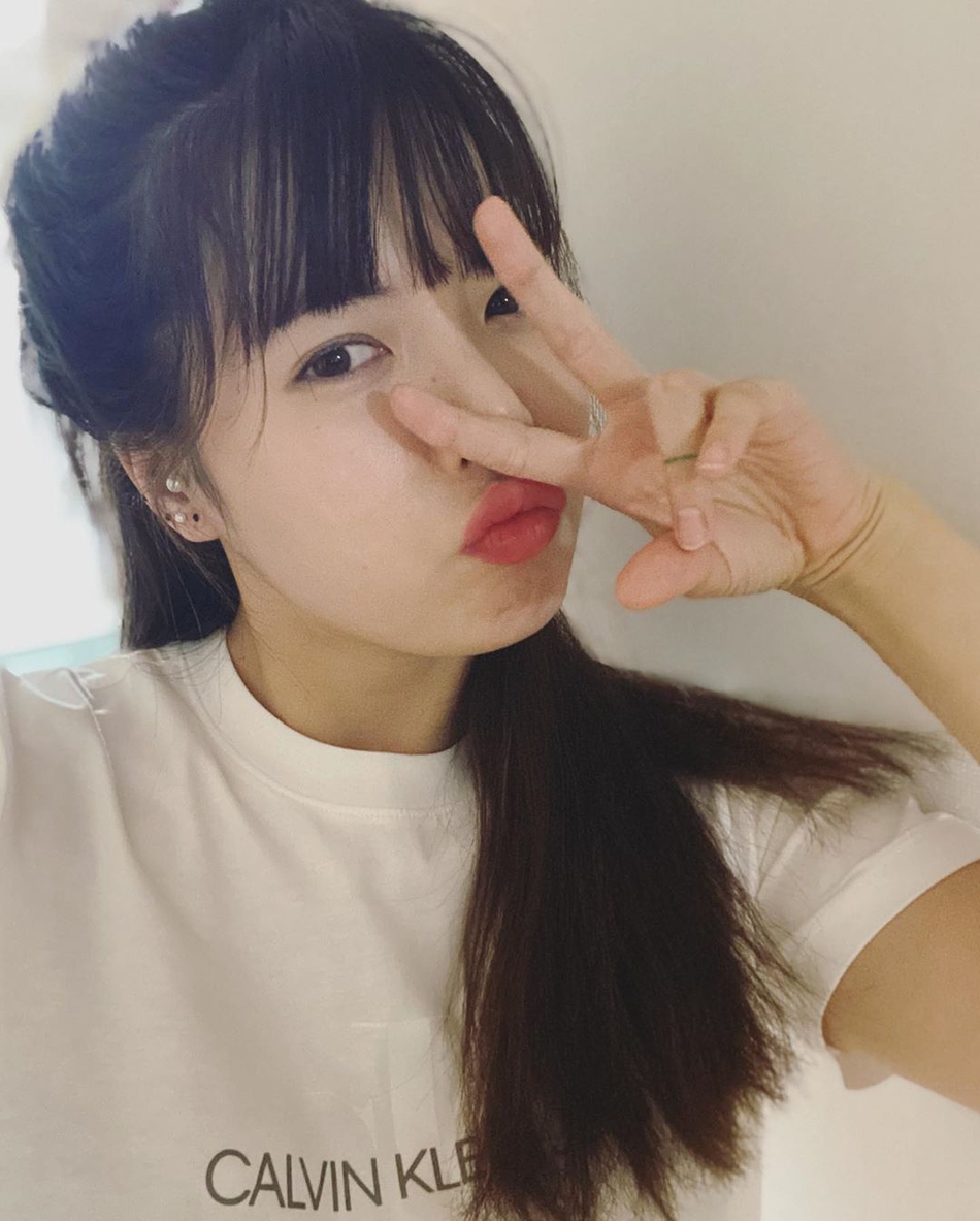 泫雅早前自拍