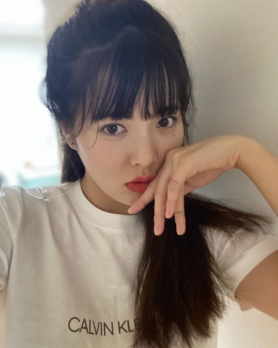 泫雅早前自拍