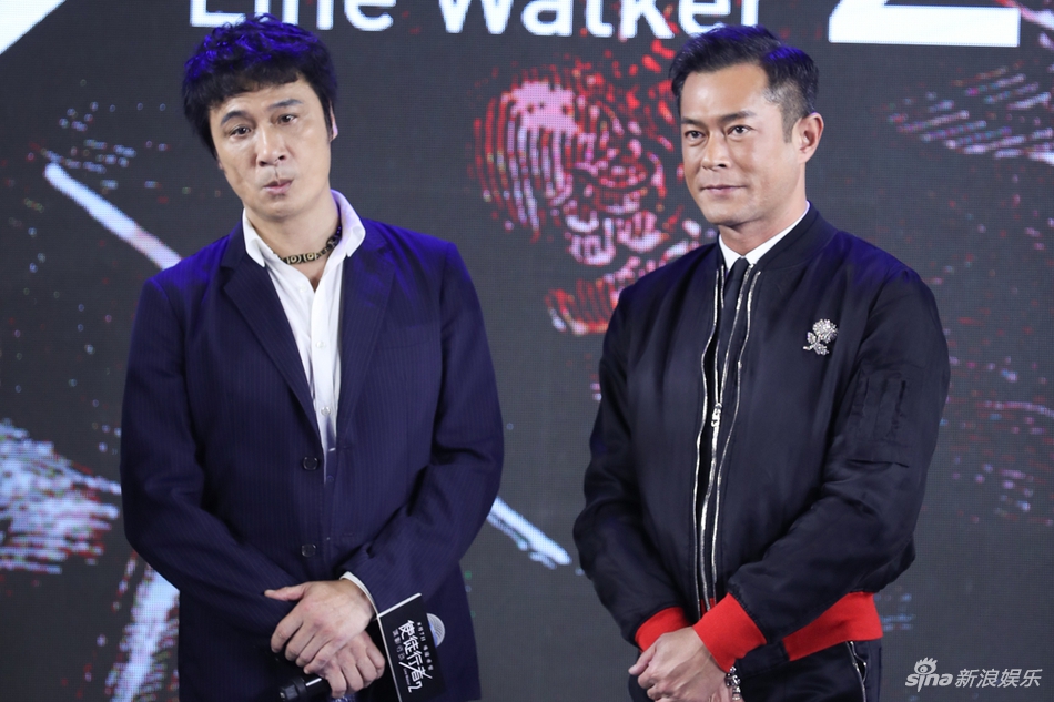 组图:《使徒行者2》张家辉古天乐发布会"比拼"普通话_高清图集_新浪网