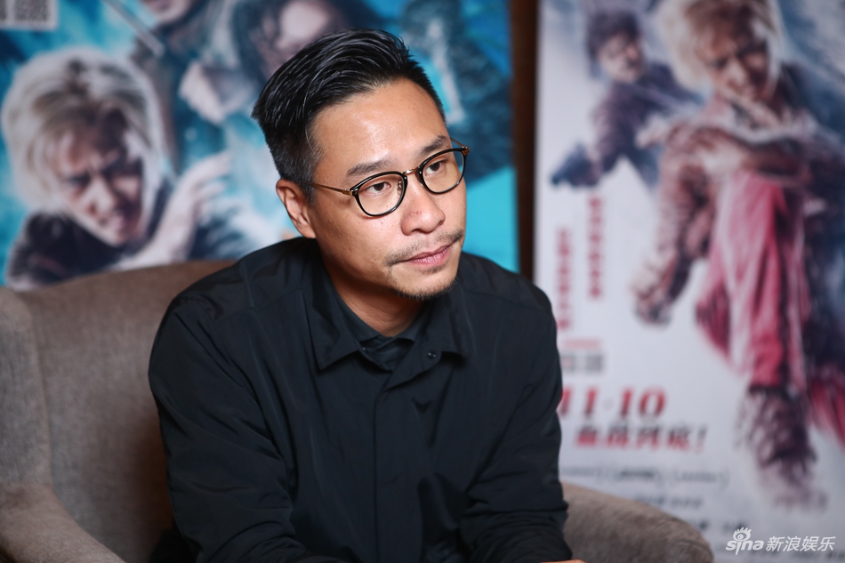 组图:新浪娱乐对话《狂兽》导演李子俊