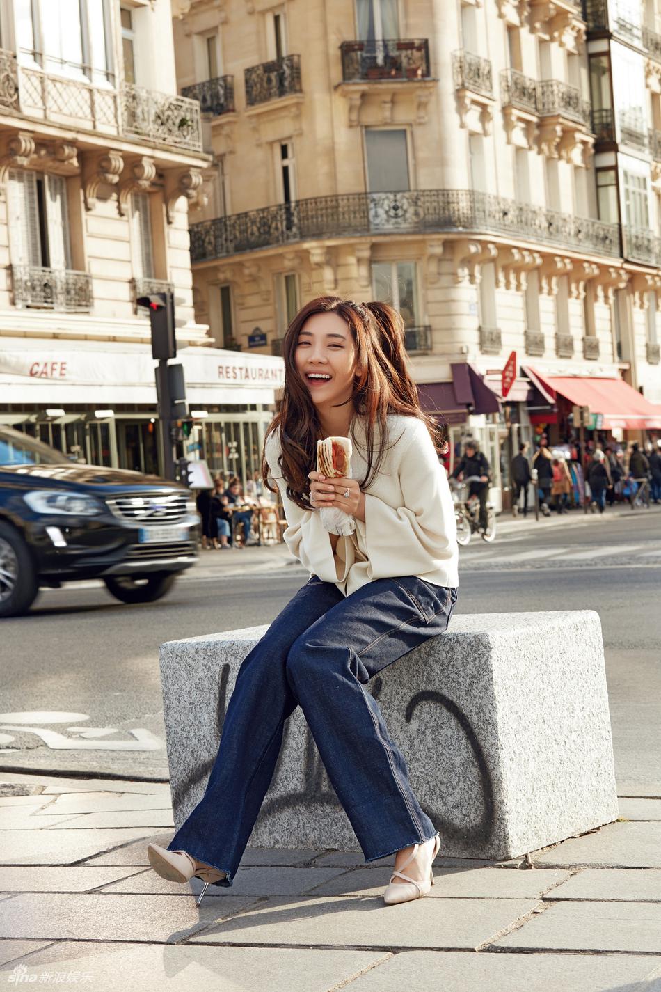 组图:菅纫姿巴黎街拍演绎法式优雅 尽显文艺气质_高清图集_新浪网