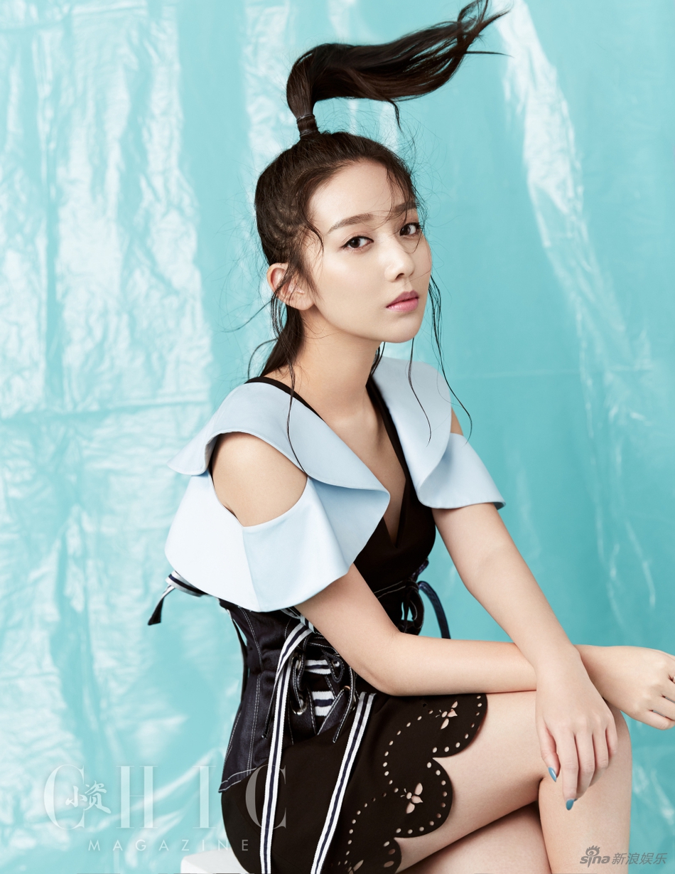 陈梦瑶全新大片 个性造型灵动时尚