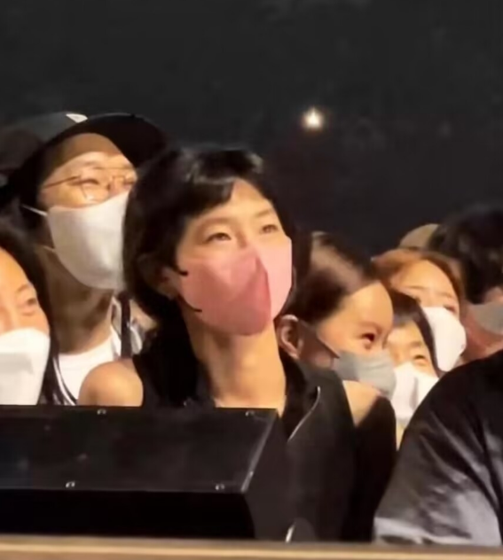 组图：碧梨时隔四年再在韩开演唱会 韩众星现身现场随节奏律动