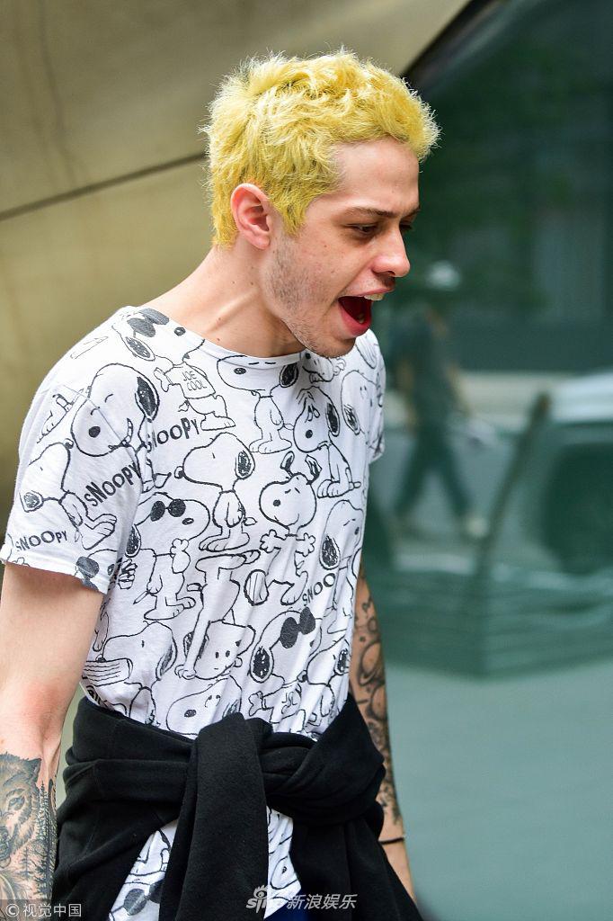 新浪娱乐讯 当地时间2018年9月20日,美国纽约,皮特·戴维森( pete