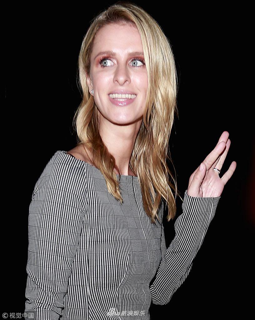 当地时间2018年10月25日,西好莱坞,妮基·希尔顿(nicky hilton )和