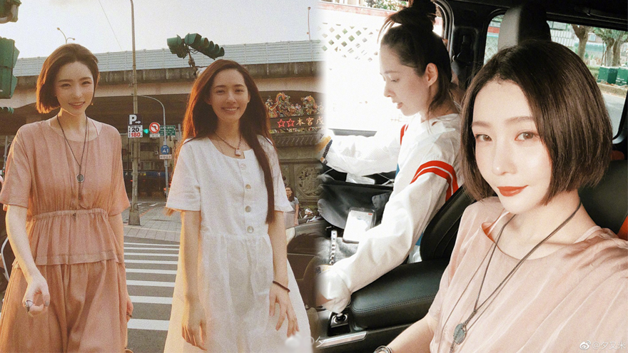 高晓松前妻逆生长笑容甜美 与郭碧婷漫步街头闺蜜情深