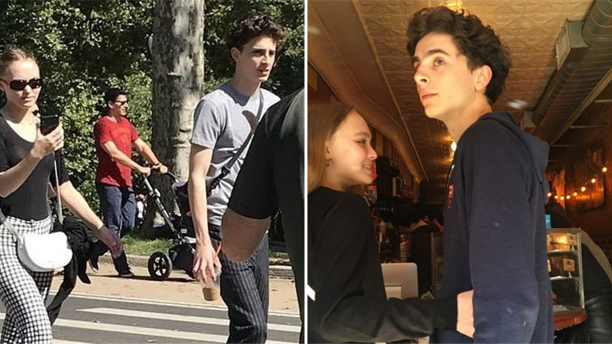 甜茶和德普女儿被拍亲密互动 女方搂腰甜笑疑恋情曝光