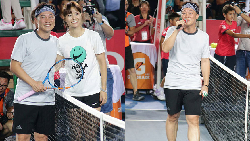 陈奕迅约定李娜明年再战网球 欲邀张学友郑嘉颖来参加