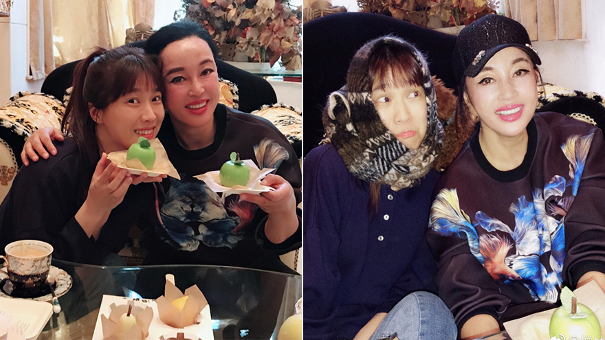 主持人晒为刘晓庆生无P合照 网友：你是在黑她吗