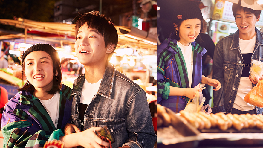 [爱拍]“快哥”兄妹彭昱畅&张子枫台北夜市小吃血拼