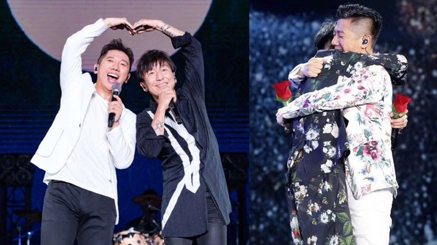 二十年一起走！胡海泉晒照为兄弟陈羽凡庆生