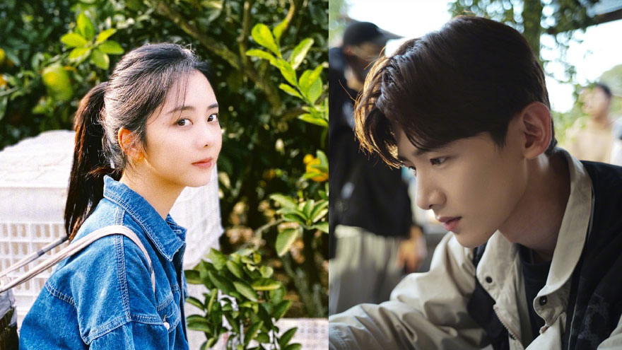 白敬亭谭松韵晒剧组花絮照 分享对方镜头下的自己