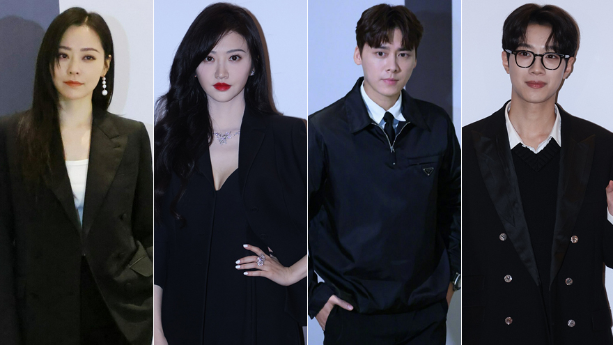 众星亮相t风格论坛 景甜张靓颖比美李易峰赖冠霖帅气