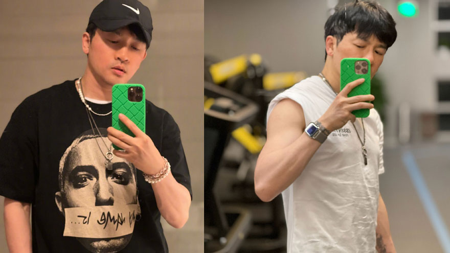 苏有朋因变瘦上热搜开心晒健身自拍照