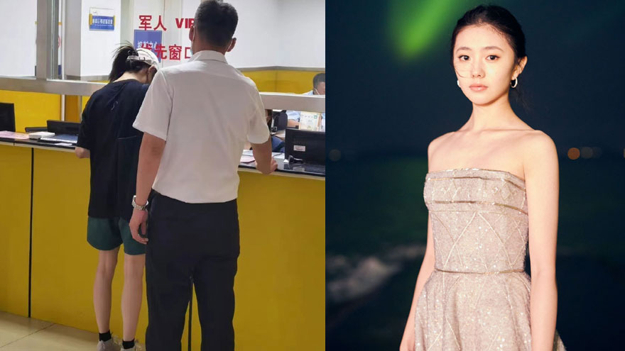 刘浩存考科三被网友偶遇 戴棒球帽穿搭休闲背影清瘦