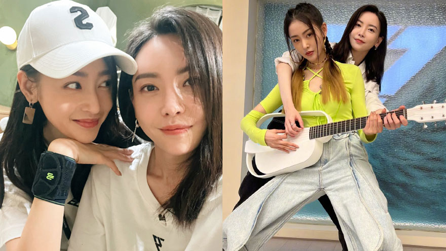 于文文给张天爱送琴 二人晒合照隔空互动有爱