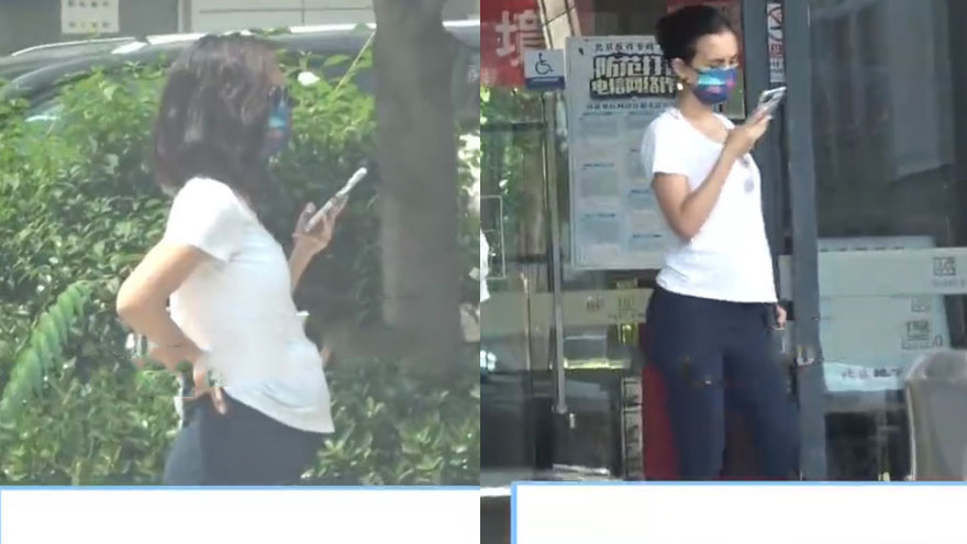 卢靖姗挺孕肚做产检被拍 穿运动装去瑜伽馆身材依旧