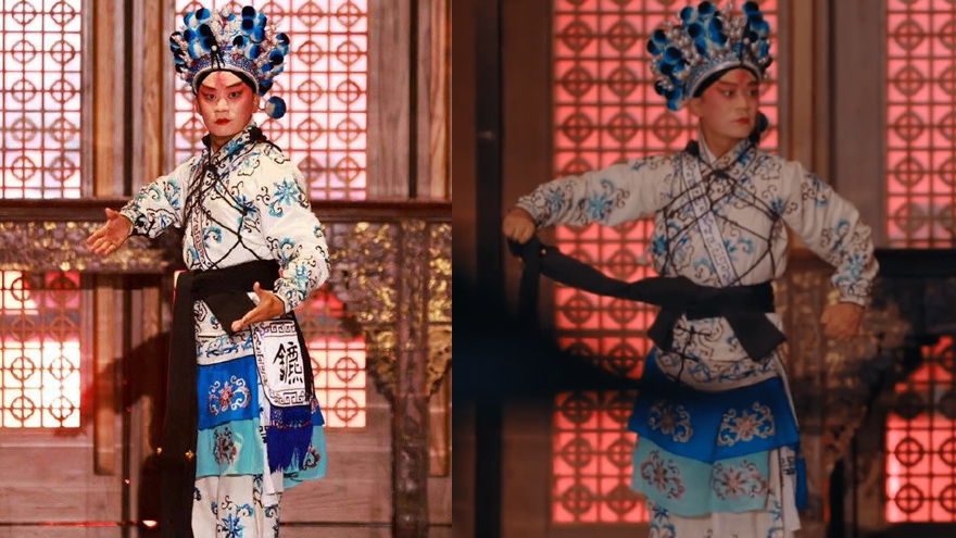 王宝强新节目挑战武生 扮相惊艳苦练京剧