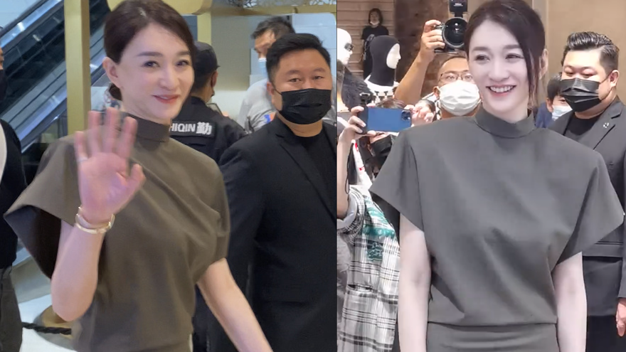 李小冉46岁近照释出 皮肤紧致身材纤细状态好