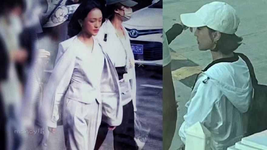 周迅《不完美受害人》新路透 穿白色套装故事感满分