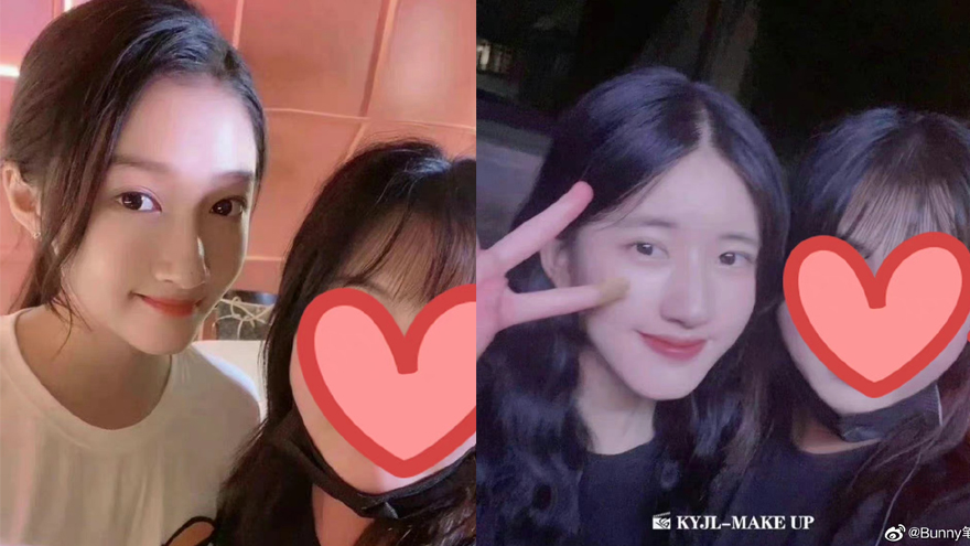 《胡同》化妆师晒与关晓彤赵露思合照 两人对镜头微笑