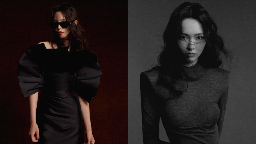 唐嫣戴墨镜着紧身线衣 展现优越身材长发飘逸洒脱