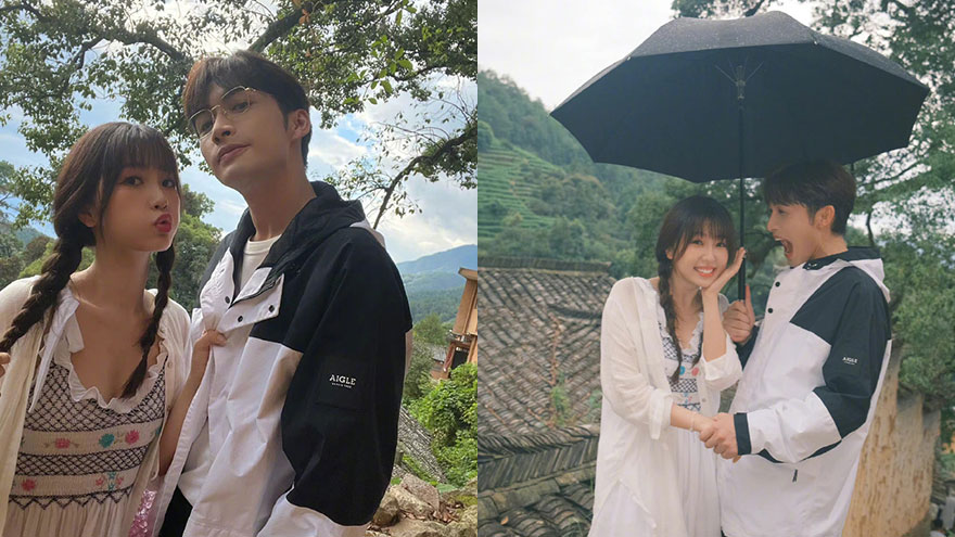 虞书欣张彬彬《小森林》收官花絮照 美庄蛋CP互动甜蜜