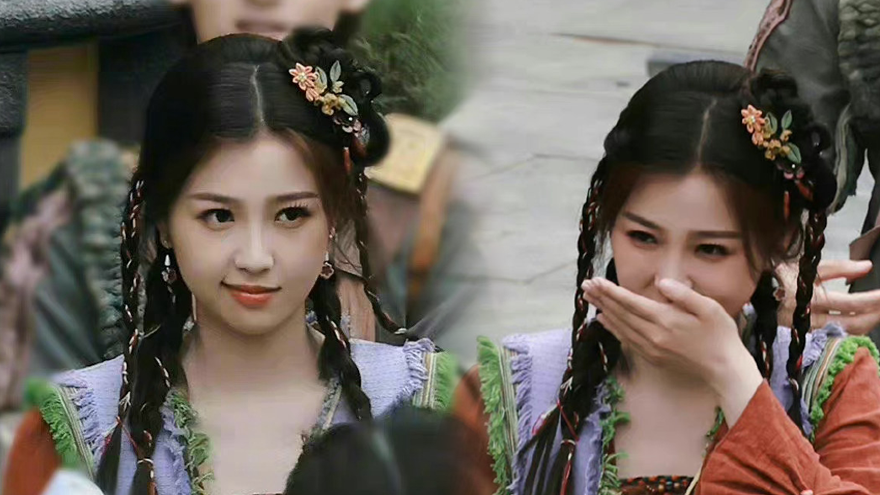 虞书欣仙剑六小表情路透 邪魅一笑反差萌可可爱爱