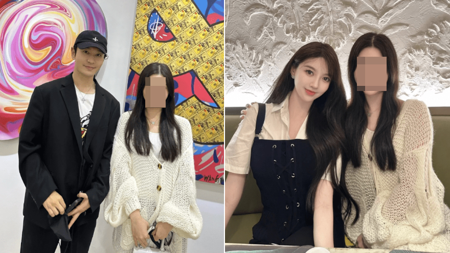 恋情添锤？黄晓明叶珂疑一起看展 与女方好友分别合照