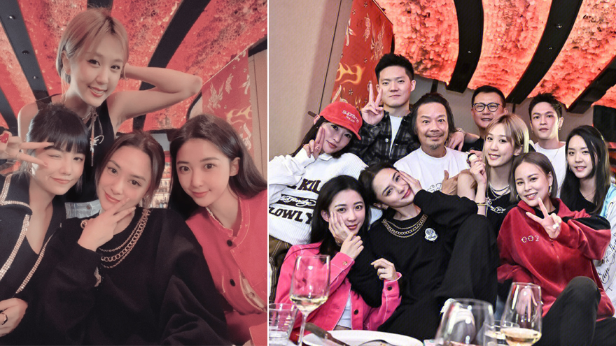 潘玮柏老婆宣云晒与钟欣潼等人合照 美女同框画面养眼