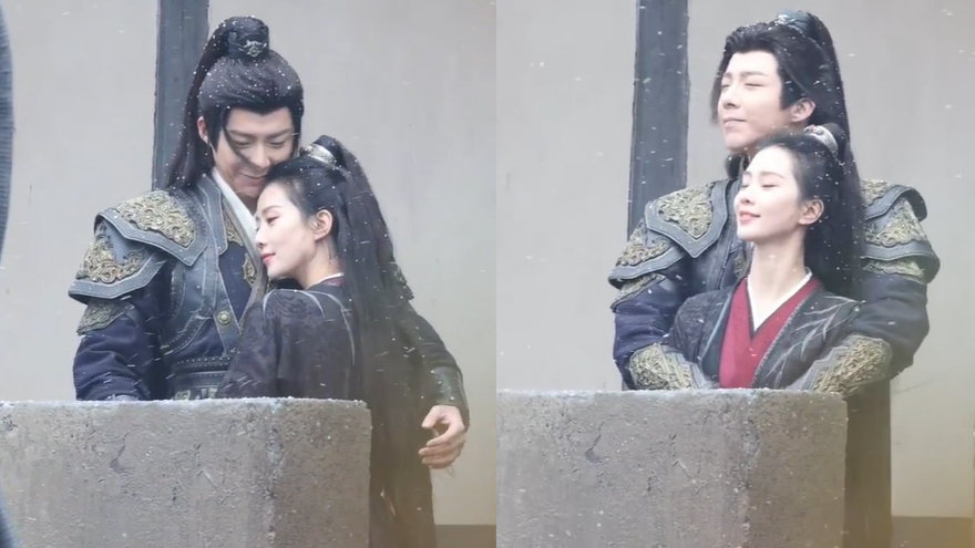 《一念关山》最新路透 刘诗诗刘宇宁雪中相拥氛围感强