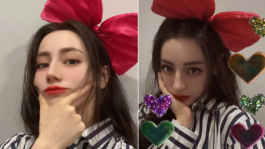 仪式感满满！迪丽热巴晒自拍庆祝“乔晶晶”32岁生日