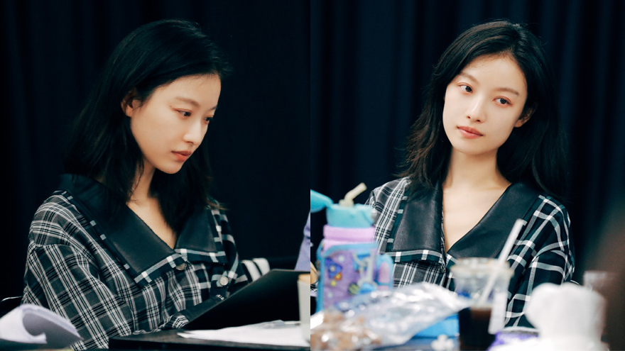 工作室晒倪妮《如梦之梦》排练照 钻研剧本神情认真