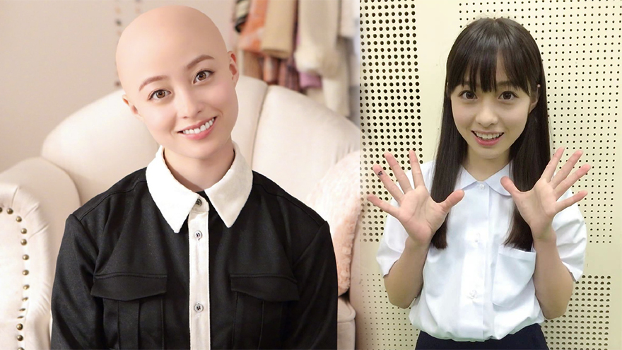 桥本环奈新片光头造型曝光 五官清秀被评像树脂玩偶